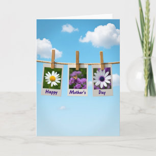Sweet Mothers Day Photo Display Card