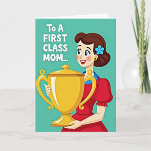 Sweet Mothers Day Trophy Card