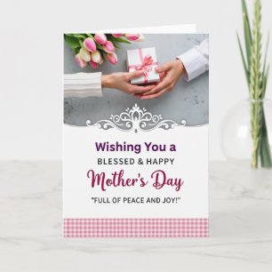 Sweet Mothers Day Tulips Card