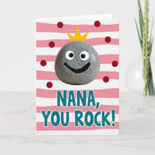 Sweet Nana Pebble Mothers Day Card