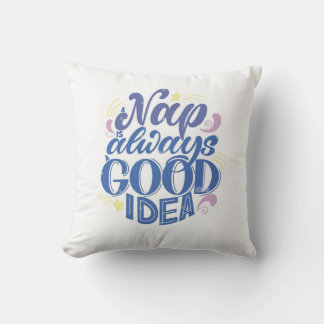 Sweet Nap Throw Pillow