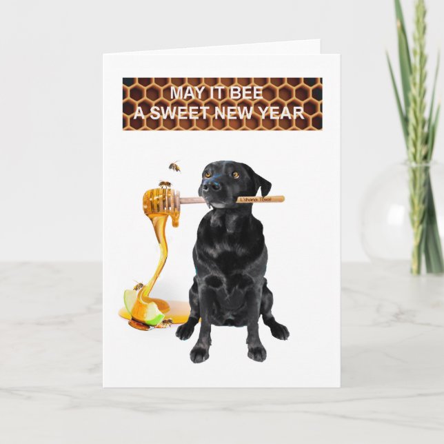 Sweet New Year Greeting Card (Front)