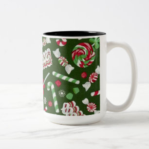 Sweet Noël bonbon Motif Mug