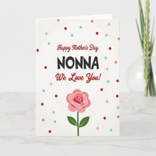 Sweet Nonna Day Floral Card