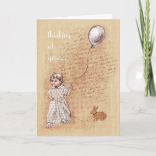 Sweet Old Memory Custom Thinking of You Card