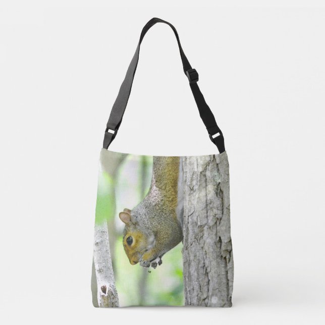 Sweet Ole Squirrel Crossbody Bag (Back)
