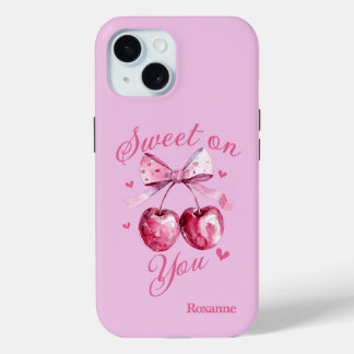 Sweet on You Customisable Valentine’s Day iPhone 15 Case