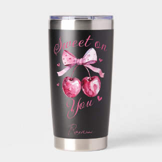  "Sweet on You" Customizable Valentine’s Day Insulated Tumbler