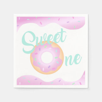 Sweet One Birthday Napkin