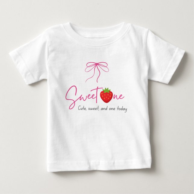 Sweet One Birthday Shirt (Front)