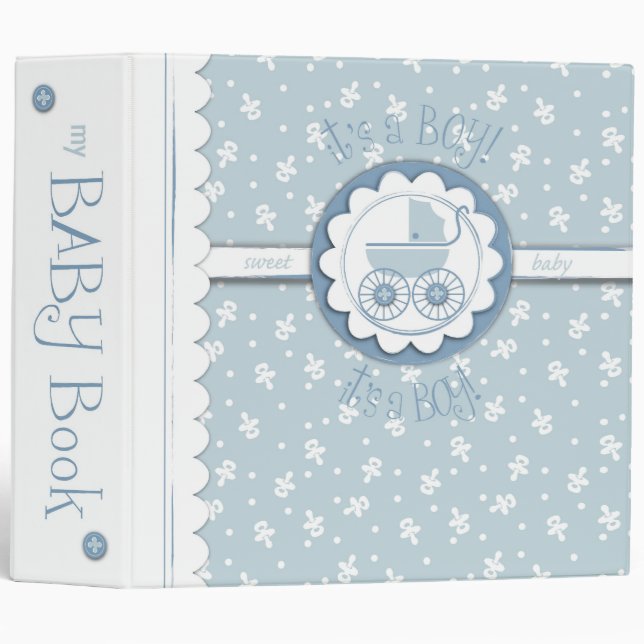 Sweet One Boy 2.0 Binder (Front/Spine)