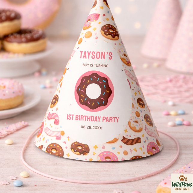 Sweet One Donut 1st Birthday Party | Cute Donut  Hat (Sweet One Donut 1st Birthday Party | Cute Donut Hat
)