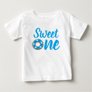 Sweet One Doughnut 1st Birthday Baby T-Shirt