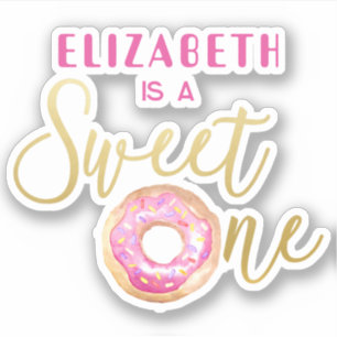 Sweet One Doughnut First Birthday