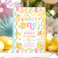 Sweet One Lemon Summer 1st Birthday Party