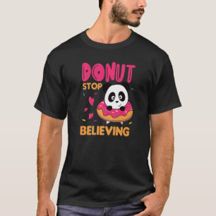 Sweet Panda  Animals In Donut Sweet Pastry Panda T-Shirt