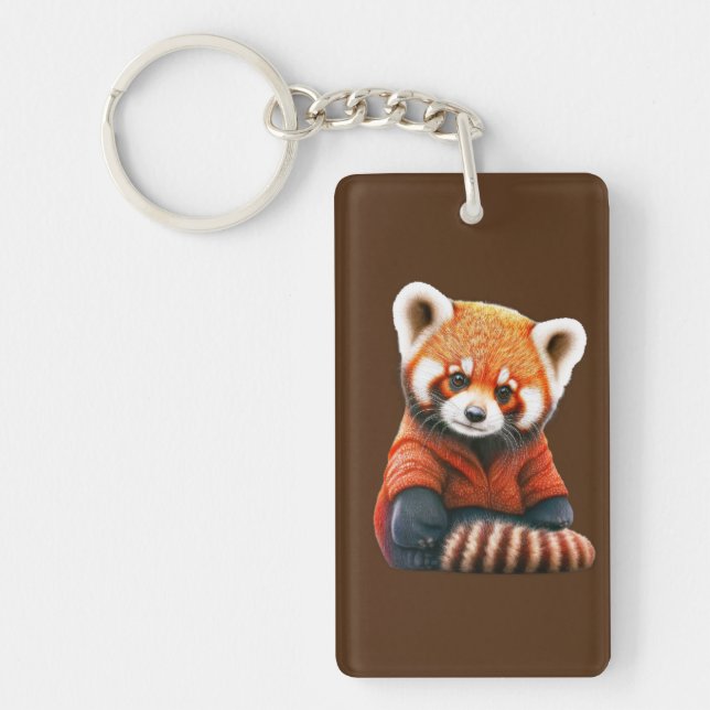 Sweet Panda  Keychain (Front)