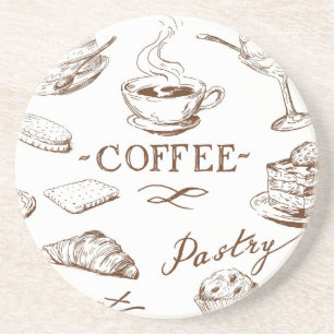 Sweet paper coaster