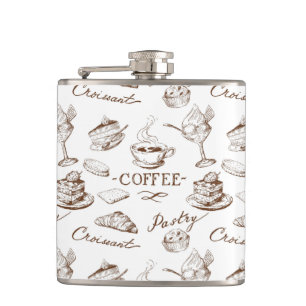 Sweet paper hip flask