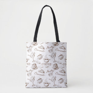 Sweet paper tote bag
