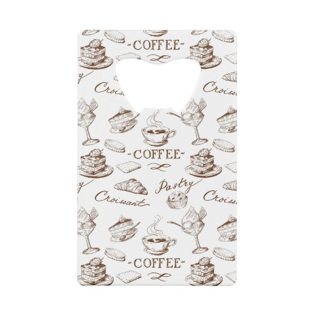 Sweet paper wallet bottle opener (Front)