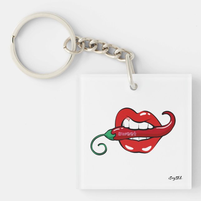 sweet paprika keychain (Front)