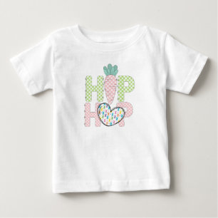 Sweet Pastel Hip Hop 1st Easter Baby T-Shirt
