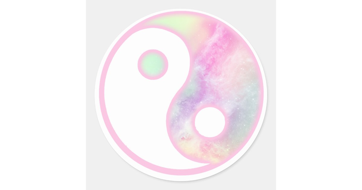 sweet_pastel_yin_yang_round_sticker r365f9187059d45b69323a2404e7aac95_v9waf_8byvr_630