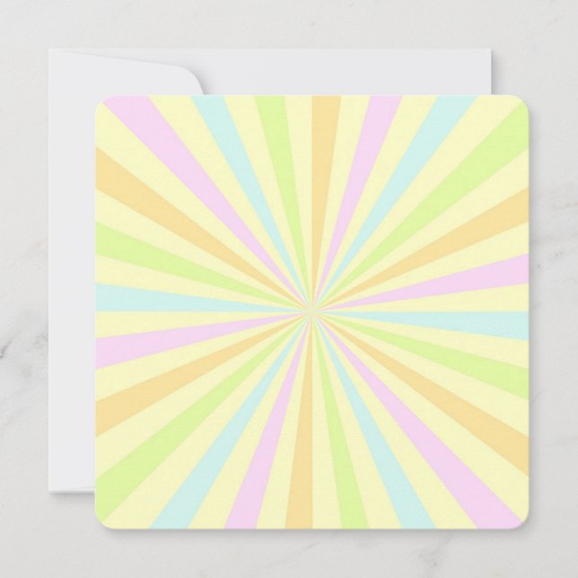 Sweet Pastels Spinning Wheel Burst (Front)