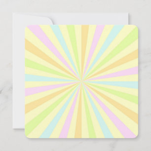 Sweet Pastels Spinning Wheel Burst