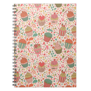 Sweet pattern notebook