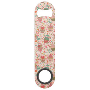 Sweet pattern speed bottle opener