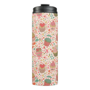 Sweet pattern thermal tumbler