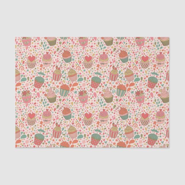 Sweet pattern tissue paper (Front)