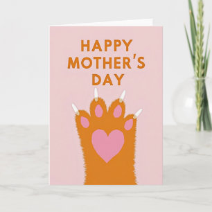 Sweet Paws Mothers Day Card