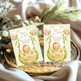 Sweet Pea Books for Baby Pea Pod Swing Enclosure Card