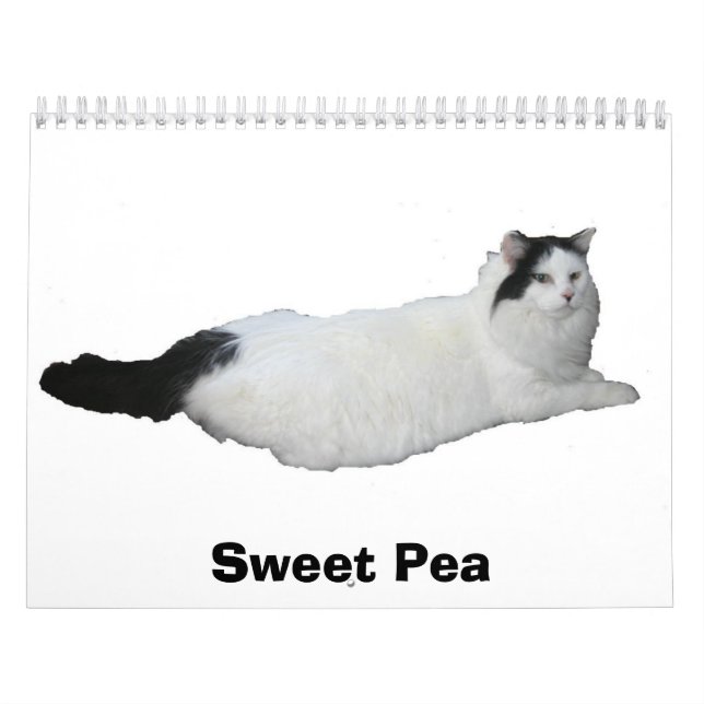 Sweet Pea Calendar (Cover)