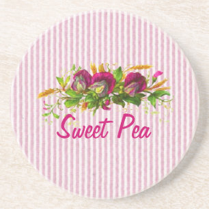 Sweet Pea Coaster