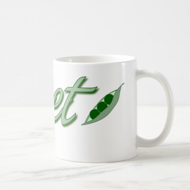 Sweet Pea Coffee Mug (Right)
