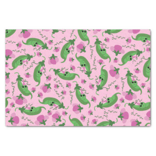 Sweet Pea Cute 1st Birthday Party Tissue Paper