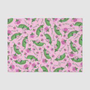 Sweet Pea Cute 1st Birthday Party Tissue Paper