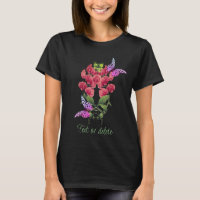 Sweet Pea Flowers And Butterflies Personalized