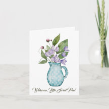 Sweet Pea Flowers Congratulations On New Baby