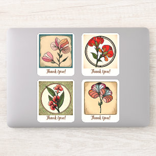 Sweet pea Flowers Groovy Retro Personalized