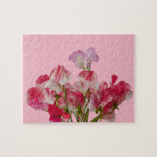 Sweet Pea Flowers Puzzle