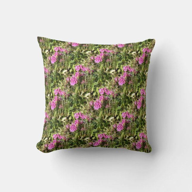 Sweet Pea Lace..... Throw Pillow (Front)