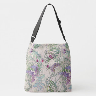 Sweet Pea Lathyrus Wildflower Flowers Tote Bag