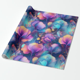 Sweet Pea Magic Floral Wrapping Paper