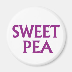 Sweet Pea Magnet