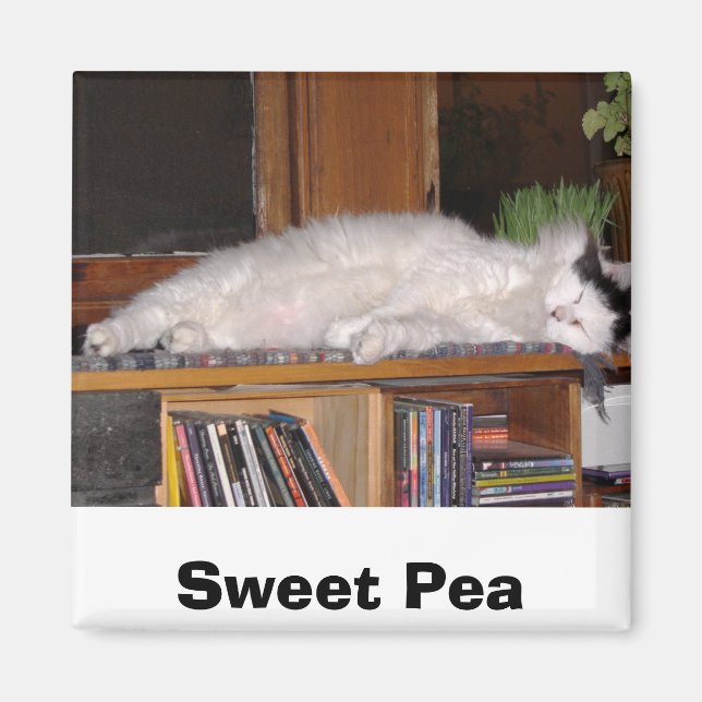 Sweet Pea Magnet (Front)